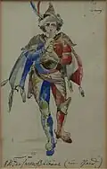 Fanfarenbläser; u.: 8 St. Fanfarenbläser (zu Pferd)