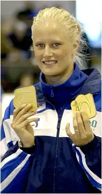 Carolina Klüft, 2003 und 2006