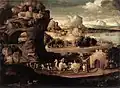 Landschaft mit Zauberern