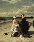 At the seashore