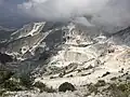 Eingriff in die Berglandschaft