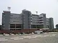 Fassade des Stadions
