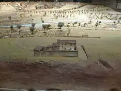 Haus Goyas; Detailansicht eines Grossmodells der Stadt von 1830[1]