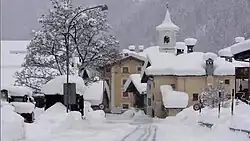 Casaccia im Winter