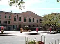 Thermen und Piazza in Casciana Terme