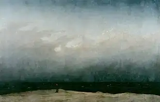 Caspar David Friedrich: Der Mönch am Meer (1809/10)