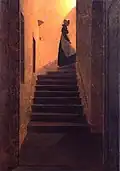 Caspar David Friedrich: Zum Licht hinaufsteigende Frau, um 1825