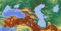 CPC-Ölpipeline von Tengiz (Kasachstan) nach Noworossijsk (Russland)