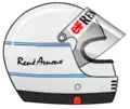 Arnouxs Helm in der Formel 1