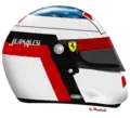 Alesis Helm in der Formel 1