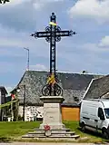Kreuz am ehemaligen Friedhof