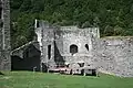 Wieder aufgebauter Westturm