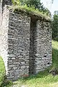 Unterer Teil der östlichen Talsperre