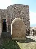 Brunnenhaus über einer der Zisternen