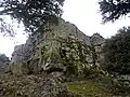 Reste der Burg von Navagallega