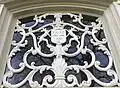 Das Wappen von Bemmel über dem Haupteinfabf