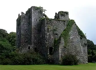 Ruinen von Castle Kennedy