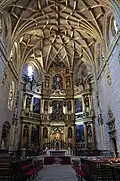 Chorkapelle mit Altarretabel (retablo)