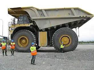 Caterpillar 795F für den Einsatz im Tagebau und Minen
