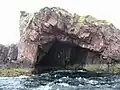 Cathedral cave, Tanera Beg