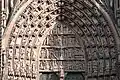 Tympanon des Hauptportals der Westfassade