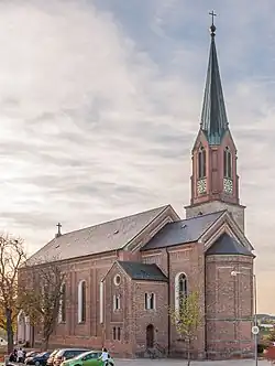 Kirche von Südosten