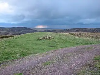 Kuppe des Catstone Hill