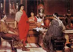 Catullus bei Lesbia