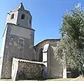 Turm und Chor der Kirche Notre-Dame