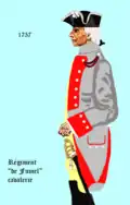 Royal-Picardie cavalerie von 1757 bis 1762