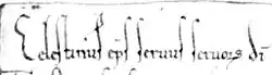 Coelestin II. für Benediktbeuern 1144
