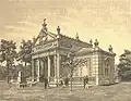 Zementpavillon