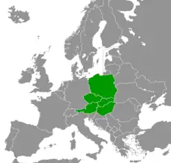 Die mitteleuropäischen Staaten nach Milan Kundera
