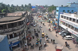 Das Zentrum von Jashore