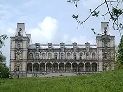 Das Château d’Argenteuil auf dem heutigen Gelände der skandinavischen Schule