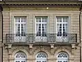 Château de Belbeuf – Risalit mit Balustrade