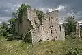 Châteauneuf-lès-Moustiers, Ruinen eines Anfang des 20. Jahrhunderts verlassenen Dorfes