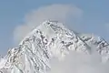 Mont Chaberton im Winter – Blick aus dem italienischen Susatal