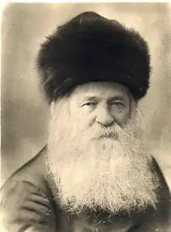 Fotografie des Rabbiners Chaim Berlin