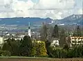 Blick auf Cham