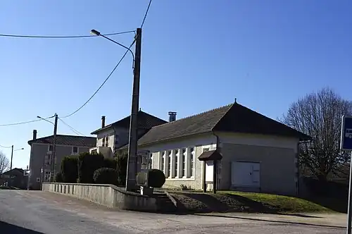 Ortskern mit Bürgermeisteramt und Festsaal