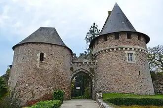 Eingang zur ehemaligen Burg