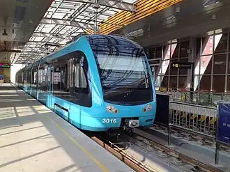 Stadtbahn von CRRC auf der Linie 4