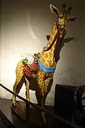 Karussell-Giraffe, Philadelphia, um 1900