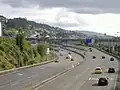 Autopista AP-9 zwischen Vigo and Tui