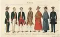 Uniformen der Lakaien des kaiserlichen Hofes (1855)