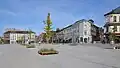 Häuser an der Place du Manège