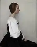 Porträt einer jungen Frau, Rom 1903