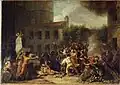 La prise de la Bastille, Öl auf Leinwand, 1793