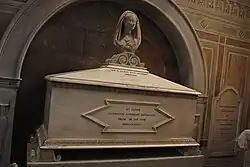 Charlotte Napoléone Bonapartes Grab († 1839)